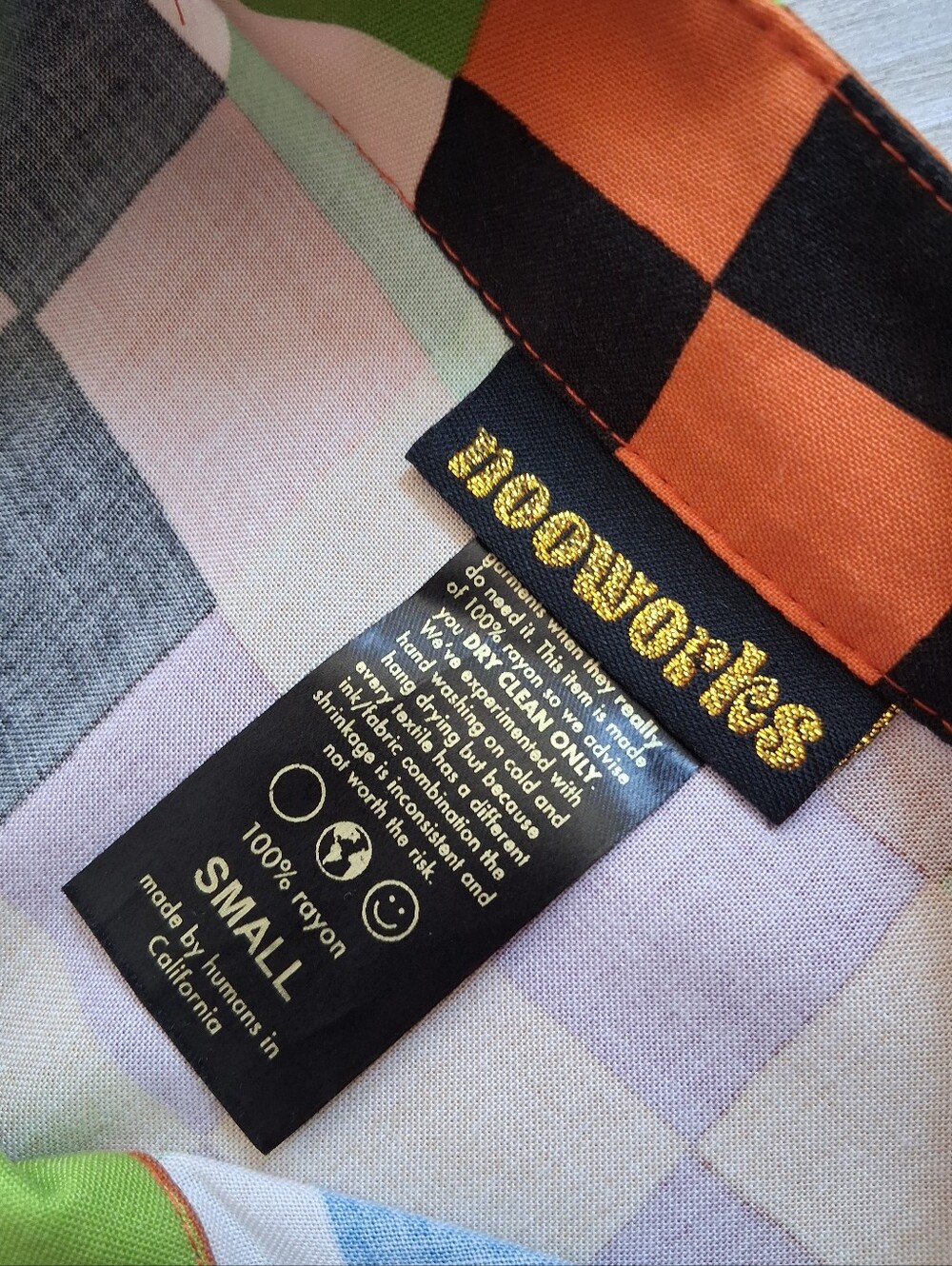 Nooworks Olive Long Sleeve Maxi Shirt Dress Carnival Multi - Picture 2 of 15